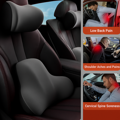 Car Neck & Back Support Pillow